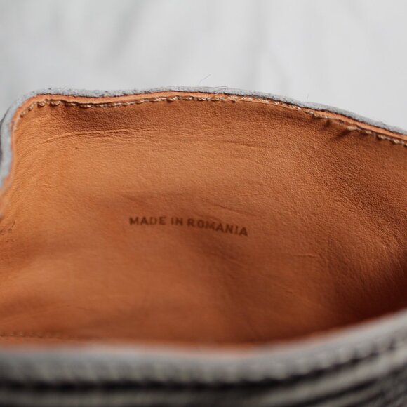 NWB Swedish Hasbeens Slip On Bootie Boots Clogs Zebra Calf Hair - Picture 8 of 10